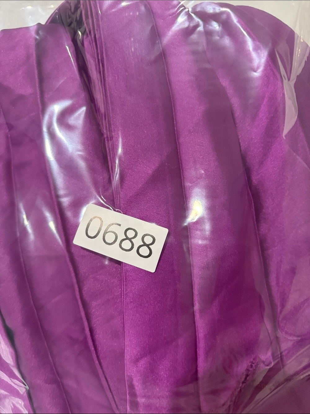 Sincerely Jules Fuchsia Pleated Cutout Maxi Dress (S) - Picture 10 of 10